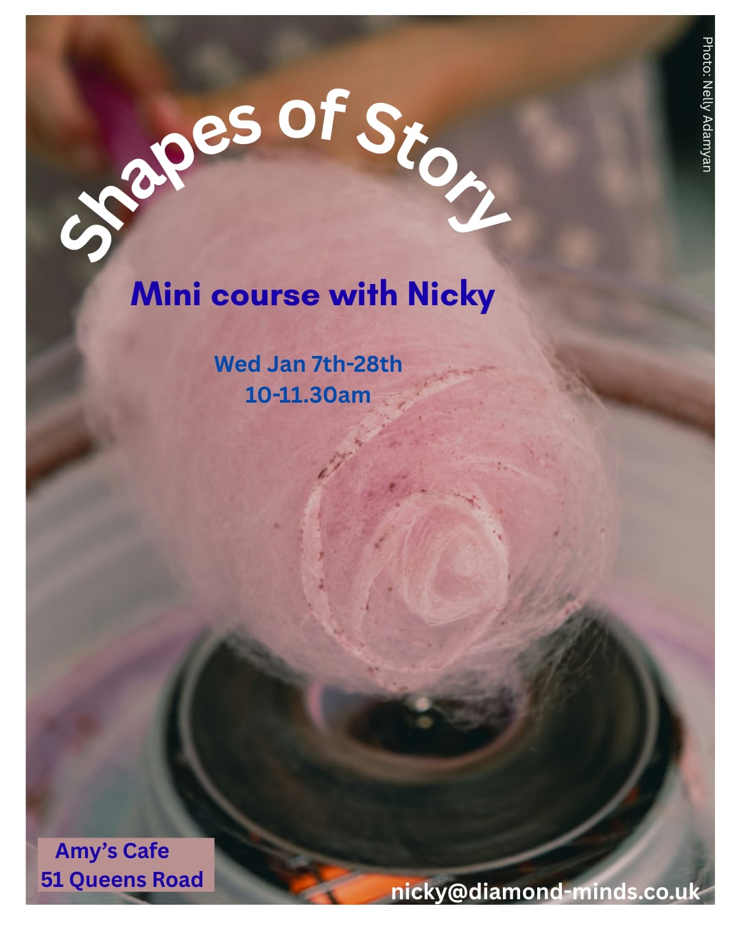 Shapes of Story: a mini course with Nicky at Amy's Cafe