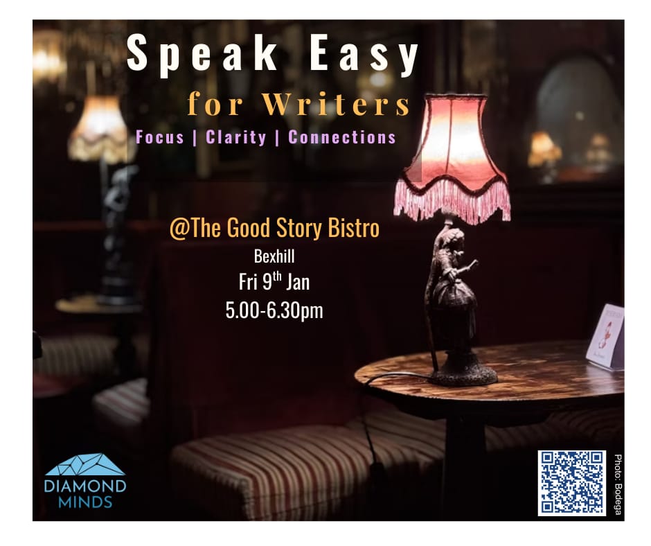 Speak Easy for Writers at The Good Story Bistro, Bexhill